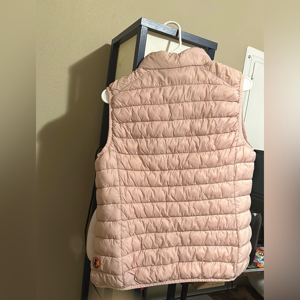 Save the duck baby pink vest